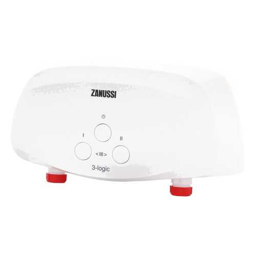 Водонагреватель проточный Zanussi 3-logic 3.5 TS (душ+кран) white в Ситилинк