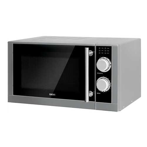 Микроволновая печь соло BBK 23MWS-929M/BX silver/black в Ситилинк