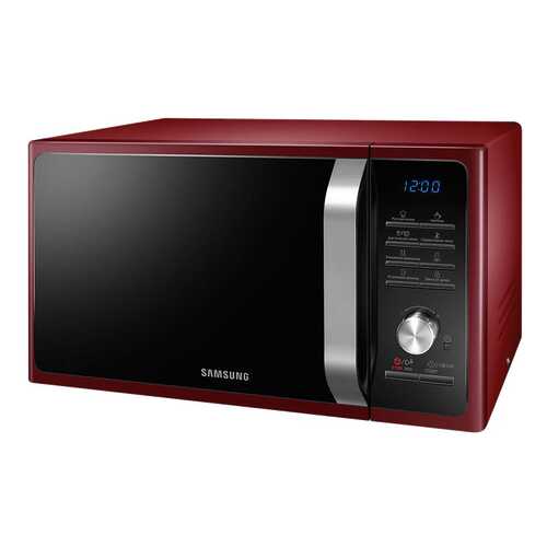 Микроволновая печь соло Samsung MS23F301TQR red в Ситилинк