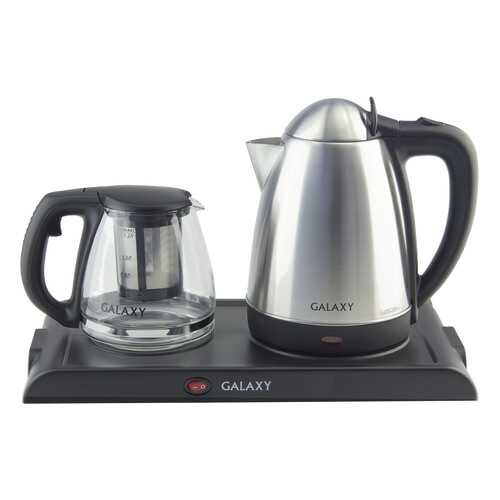 Чайник электрический Galaxy GL 0404 Silver/Black в Ситилинк