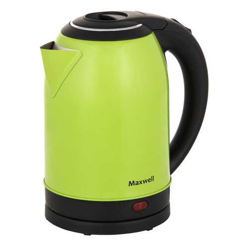 Чайник электрический Maxwell MW-1099G Black/Green в Ситилинк