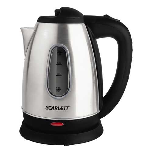 Чайник электрический Scarlett SC-EK21S20 Black/Silver в Ситилинк