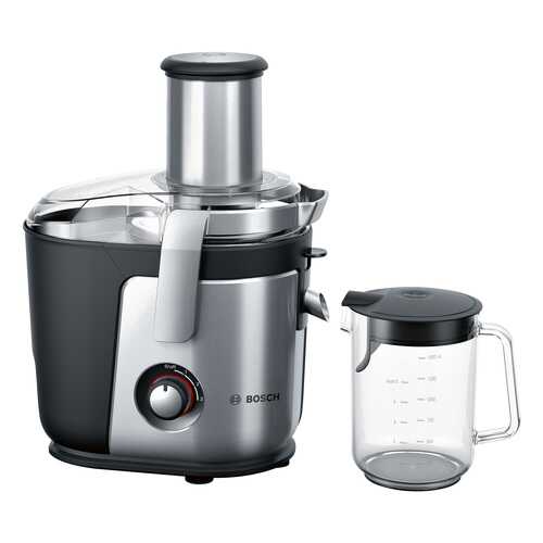 Соковыжималка центробежная Bosch VitaJuice MES4010 silver/black в Ситилинк