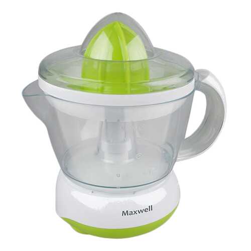 Соковыжималка для цитрусовых Maxwell MW-1107G white/green в Ситилинк