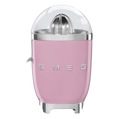 Соковыжималка для цитрусовых Smeg CJF01PKEU pink/silver в Ситилинк