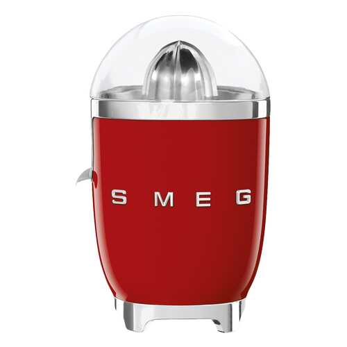 Соковыжималка для цитрусовых Smeg CJF01RDEU red/silver в Ситилинк