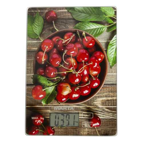 Весы кухонные Marta MT-1636 Cherry в Ситилинк