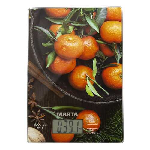 Весы кухонные Marta MT-1636 Tangerines в Ситилинк