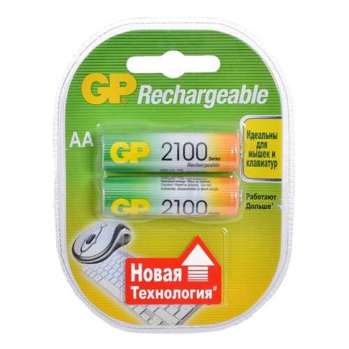 Аккумуляторная батарея GP Batteries 210AAHC-2CR2 2 шт в Ситилинк