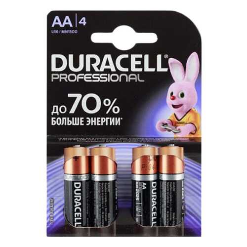 Батарейка Duracell Professional LR6/MN1500 4 шт в Ситилинк