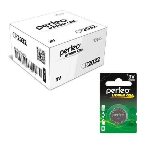 Батарейка Perfeo CR2032/1BL Lithium Cell 30 шт в Ситилинк