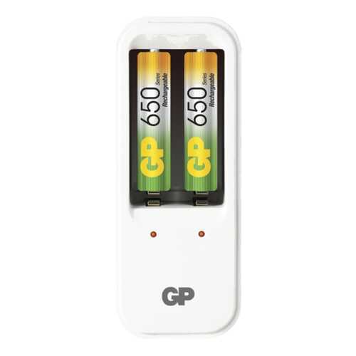 Зарядное устройство + аккумуляторы GP Standard Range PB410GS70-2CR2 AAA 2 шт. 700 mAh в Ситилинк