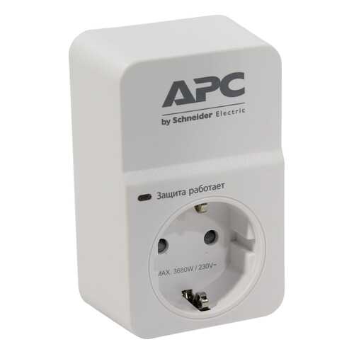 Сетевой фильтр APC Essential SurgeArrest P1-RS, 1 розетка White в Ситилинк