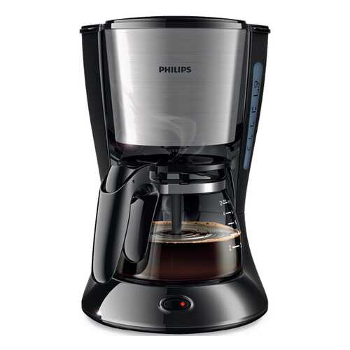 Кофеварка капельного типа Philips HD7434/20 Black/Silver в Ситилинк