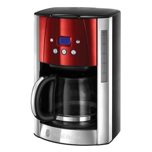 Кофеварка капельного типа Russell Hobbs Luna Solar Red (23240-56) в Ситилинк