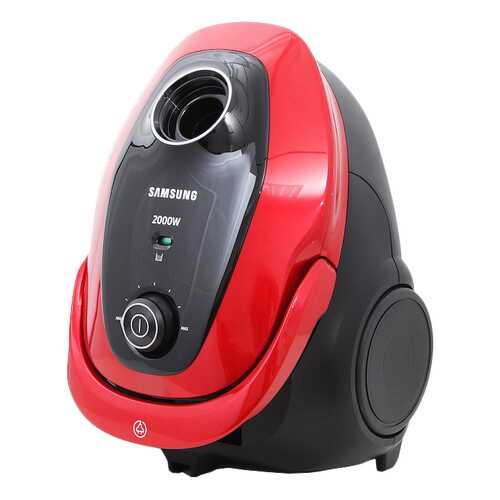 Пылесос Samsung VC20M257AWR/EV Red/Black в Ситилинк