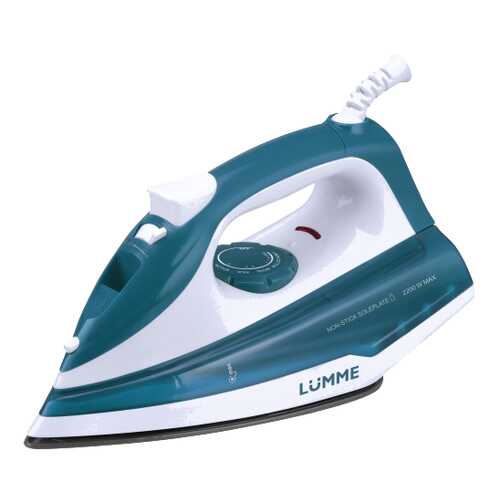 Утюг LUMME LU-1128 White/Cyan в Ситилинк