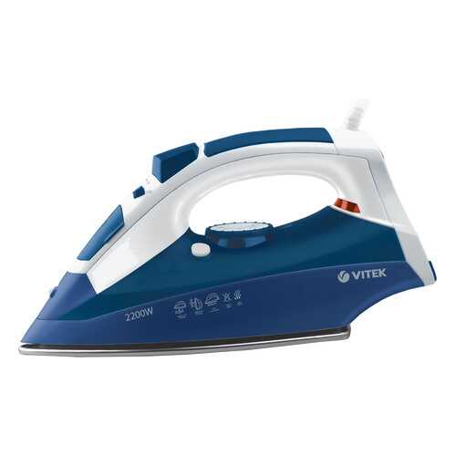 Утюг VITEK VT-1245 Blue в Ситилинк