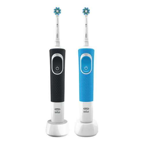 Электрическая зубная щетка Braun Oral-B D100.413.1 CrossAction 1+1 в Ситилинк