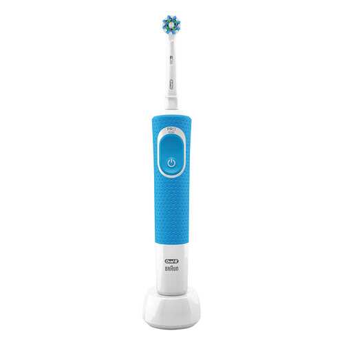 Электрическая зубная щетка Braun Oral-B Vitality D100.413.1CrossAction Blue в Ситилинк