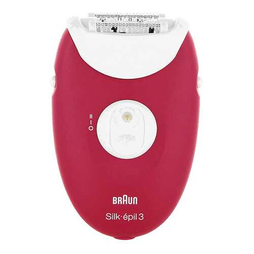 Эпилятор Braun Silk-epil 3-3410 White/Pink в Ситилинк