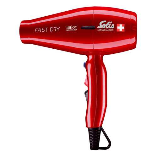 Фен Solis FastDry R Red в Ситилинк