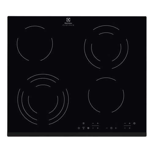 Встраиваемая варочная панель электрическая Electrolux CPE6433KF Black в Ситилинк