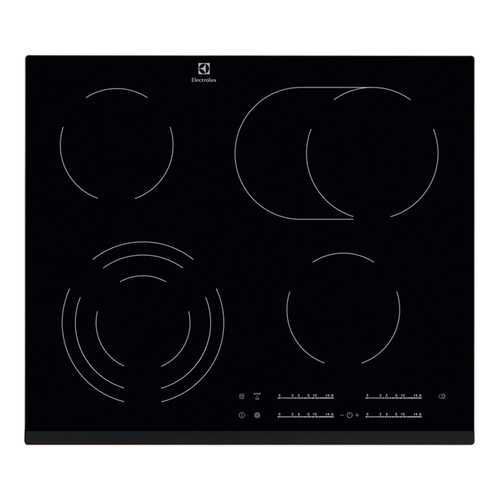 Встраиваемая варочная панель электрическая Electrolux EHF56547FK Black в Ситилинк