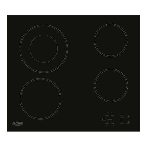 Встраиваемая варочная панель электрическая Hotpoint-Ariston HR 622 C Black в Ситилинк